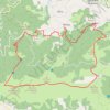 Trace GPS Burges - Rocher de Batail - Cap Blanc - Ganac, itinéraire, parcours