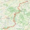 Trace GPS GR22 De Verneuil-sur-Avre (Eure) à La Perrière (Orne), itinéraire, parcours