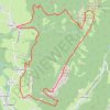 Trace GPS Pointe de la Galoppe et pic de la Sauge par des sentiers secrets - Puygros, itinéraire, parcours
