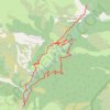Trace GPS Tende - Castel Tournou - Vallon du Réfréi, itinéraire, parcours
