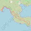 Trace GPS Rando Cap de Norfeu - Costa Brava - Espagne, itinéraire, parcours