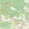 Trace GPS Monte Carmo, itinéraire, parcours