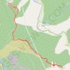 Trace GPS Pic Charvet, itinéraire, parcours