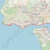 Trace GPS Maratona de Lisboa - 42.2km, itinéraire, parcours