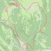 Trace GPS Boucle du Plateau de Jargoy, itinéraire, parcours