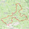 Trace GPS Rando La Fourchemolle - Nandax, itinéraire, parcours