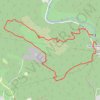 Trace GPS Entraygues : grotte Saint-Michel et ruines de la Brigue, itinéraire, parcours