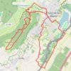 Trace GPS Mont Mussy et Pont de Grilly, itinéraire, parcours