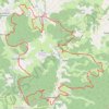 Trace GPS Montagnes Aspétoises, itinéraire, parcours