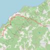 Trace GPS Ruta de Pedra en Sec -, itinéraire, parcours