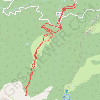 Trace GPS Barlagne et forêt d'Issaux à proximité de la Pierre Saint Martin, itinéraire, parcours