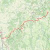Trace GPS De Vézelay à La Charité-sur-Loire, itinéraire, parcours