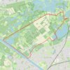 Trace GPS De Wijers: Platwijers - Wijvenheide - instapplaats St. Jan (blauw), itinéraire, parcours