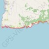 Trace GPS Cala en bosc à cala galdana, itinéraire, parcours