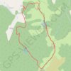 Trace GPS Rocher de Miglos, itinéraire, parcours