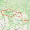 Trace GPS Grand Raid Des Pyrénées, itinéraire, parcours