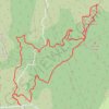 Trace GPS Allauch - Aire de la Moure, itinéraire, parcours