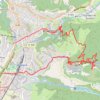 Trace GPS Rando Fort d'Anjou, itinéraire, parcours