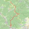 Trace GPS Traversée des Vosges - Du Grand Ballon à Thann, itinéraire, parcours