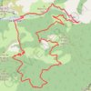 Trace GPS Baisse de Peluna, itinéraire, parcours