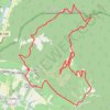 Trace GPS Montbrison-sur-Lez, la Viale, itinéraire, parcours