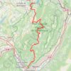 Trace GPS Chartreuse Grenoble-Aiguebelette, itinéraire, parcours