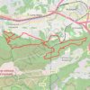 Trace GPS La Penne-sur-Huveaune - Aubagne, itinéraire, parcours